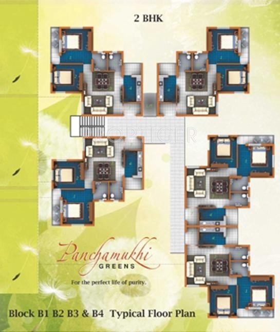 Images for Cluster Plan of Homebase Panchamukhi Greens