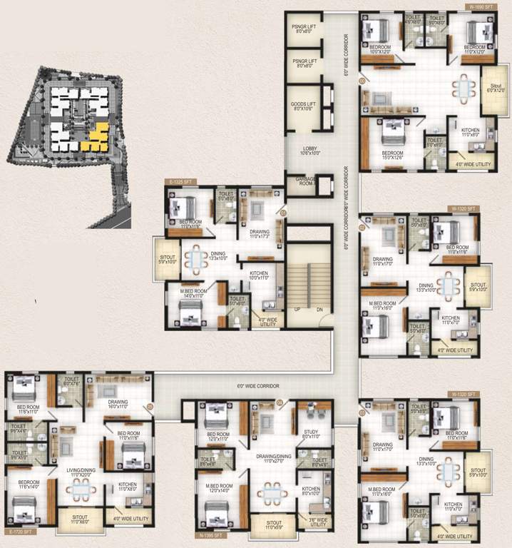 Images for Cluster Plan of Arsis Developers Green Hills