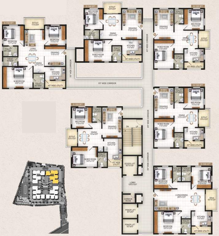 Images for Cluster Plan of Arsis Developers Green Hills