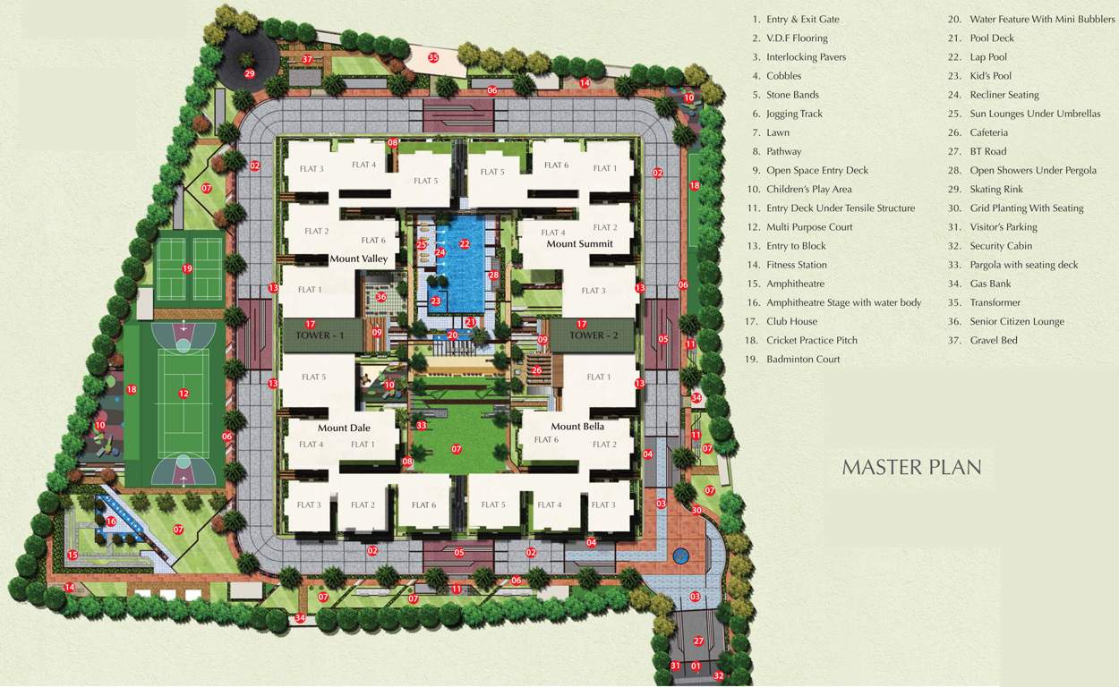 Images for Master Plan of Arsis Developers Green Hills