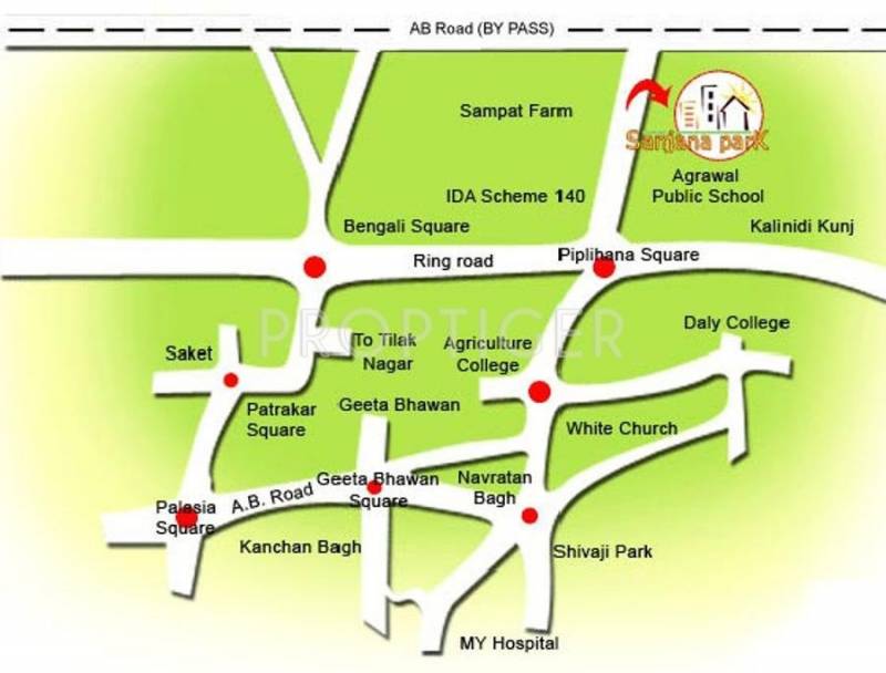 Images for Location Plan of Sunil Sanjana Park