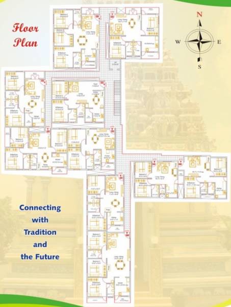Tower A Cluster Plan elegant-suraksha Tower A Cluster Plan