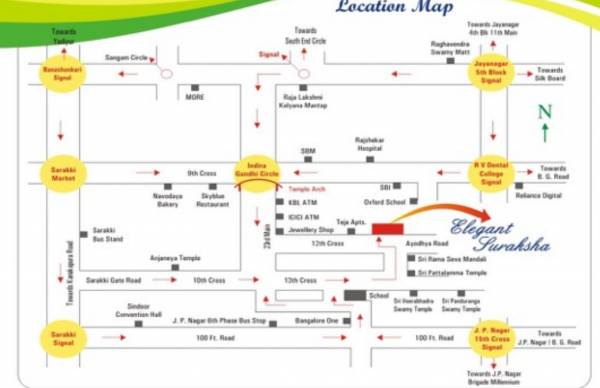 Location Plan elegant-suraksha Location Plan