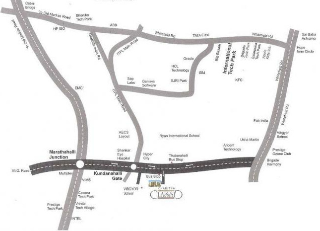 classic apartment Location Plan