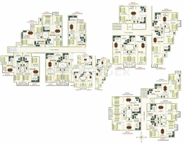 Images for Cluster Plan of Essen Krishna Priya Residency