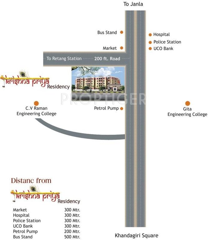 Images for Location Plan of Essen Krishna Priya Residency