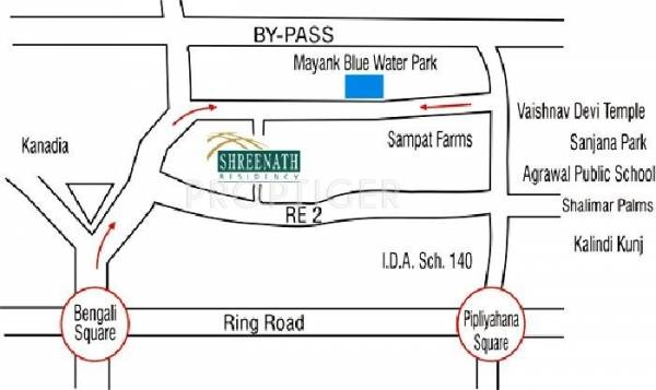 Images for Location Plan of Sunil Shreenath Residency Images for Location Plan of Sunil Shreenath Residency