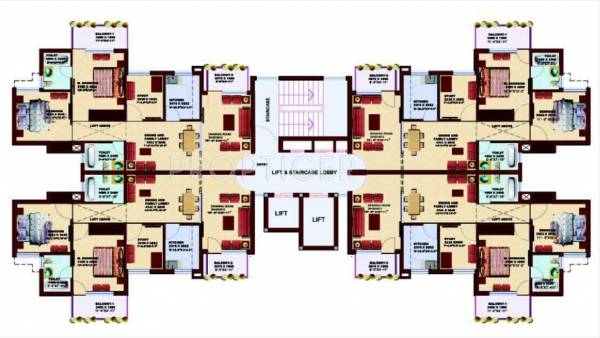  pearl-heights Tower C1 Cluster Plan