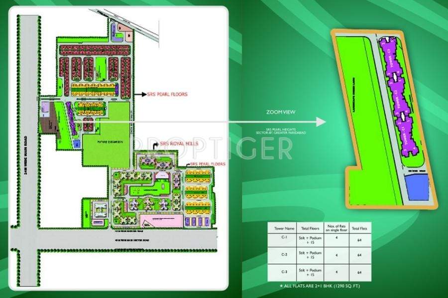  pearl heights Images for Layout Plan of SRS Pearl Heights