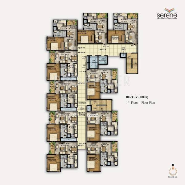 Images for Cluster Plan of Ozone Group Serene Urbana