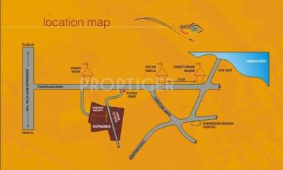 Images for Location Plan of Pushpanjali Gopnanda