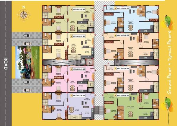  orion Single Tower Cluster Plan