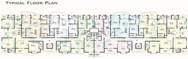  monalisa-apartment Cluster Plan