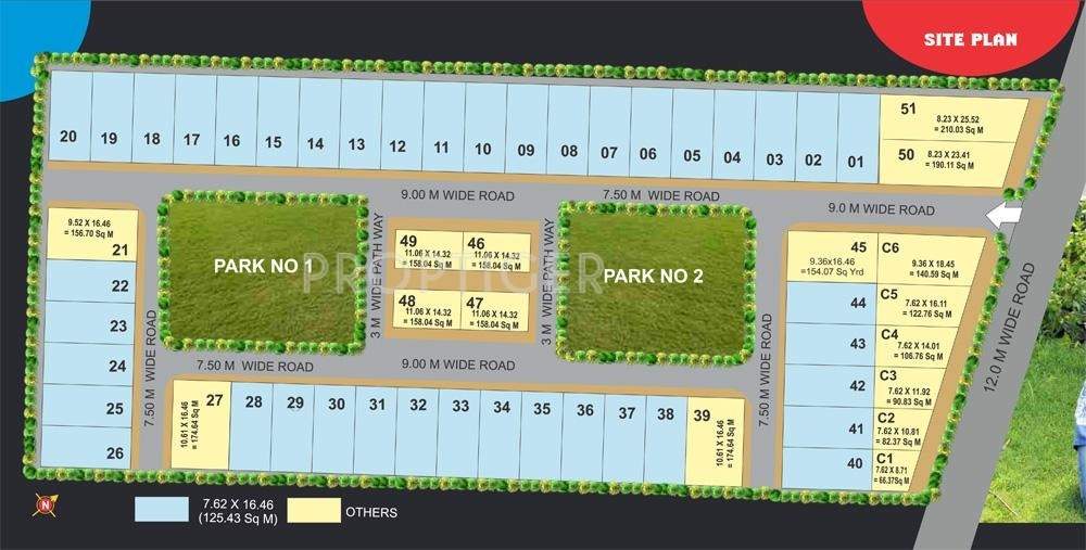  signature Images for Layout Plan of Gayatri Developwell Signature