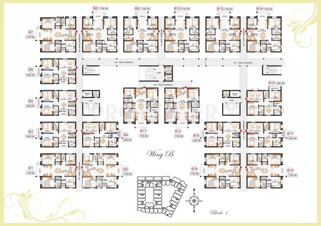 Images for Cluster Plan of Bharat Dall and Oil Bharat Pride Park