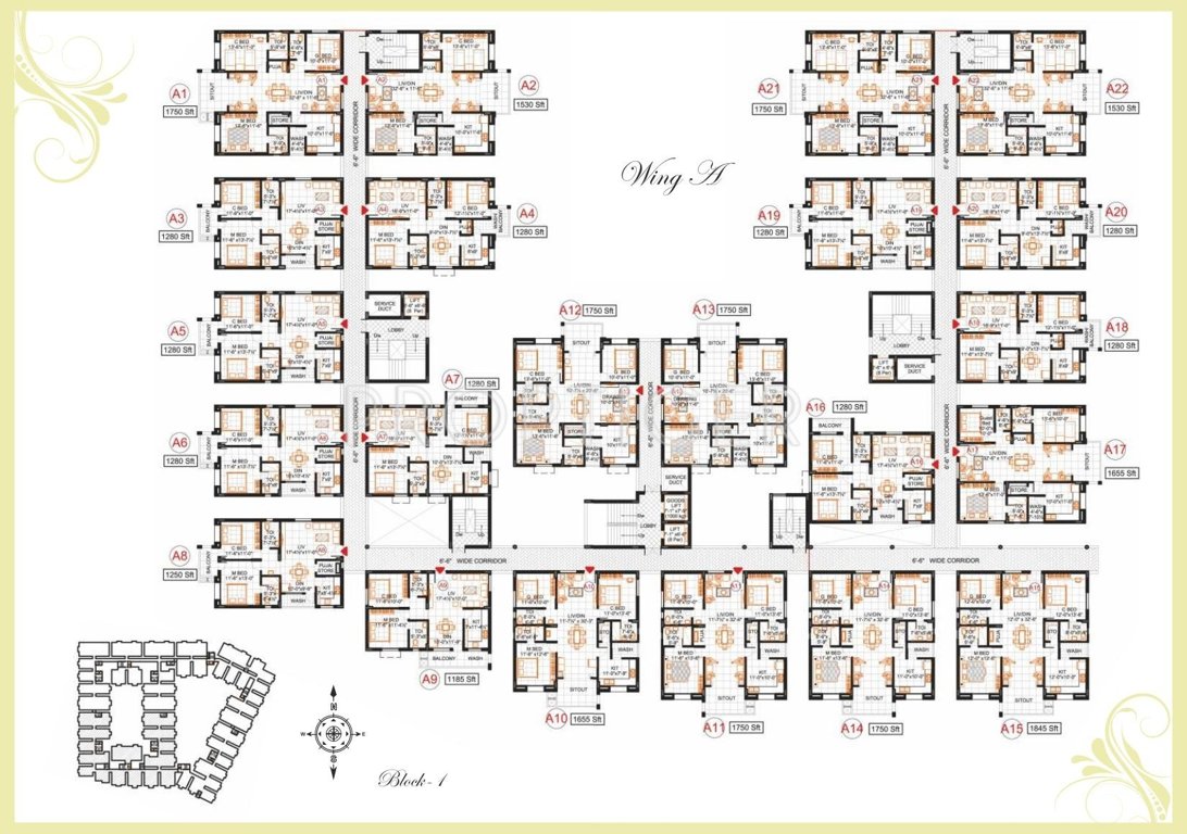 Images for Cluster Plan of Bharat Dall and Oil Bharat Pride Park