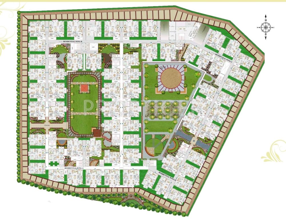 Images for Layout Plan of Bharat Dall and Oil Bharat Pride Park