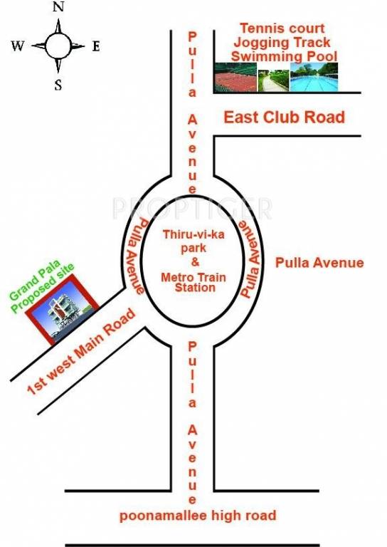 Images for Location Plan of Amara Group Grand Pala