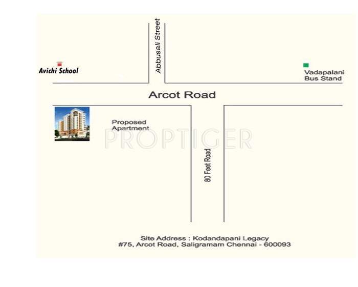 Images for Location Plan of Gatala Kothandapani Legacy