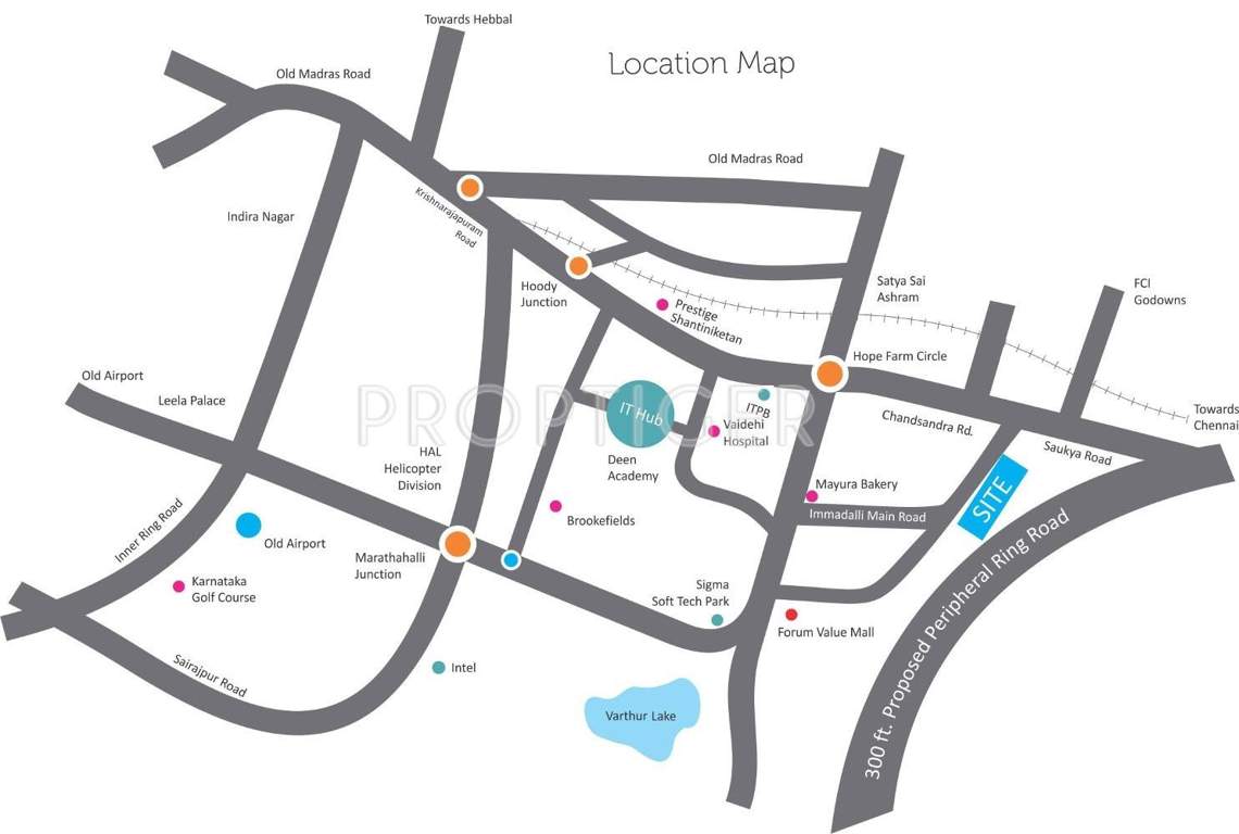  tranquil towers Images for Location Plan of Dhruthi Tranquil Towers