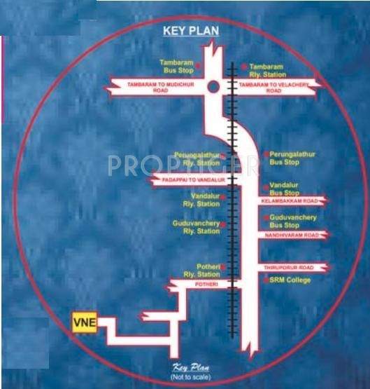 Images for Location Plan of Vamanan Estates Vivekanandan Nagar Extension