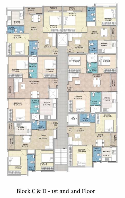 fortune Block A Cluster Plan