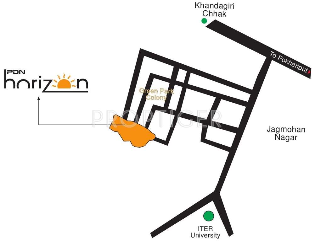 Images for Location Plan of PDN Horizon Apartment