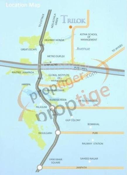 Images for Location Plan of Utkal Trilok