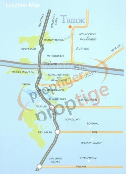 Images for Location Plan of Utkal Trilok