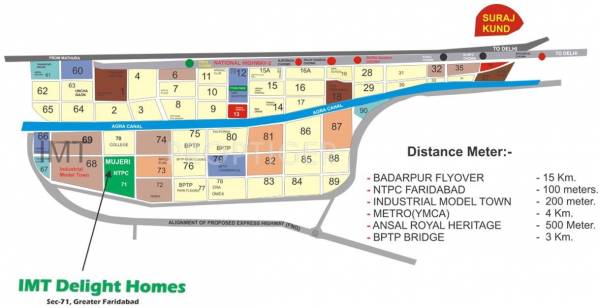 Images for Location Plan of PropZone IMT Delight Homes