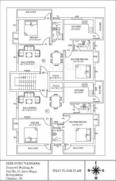 Images for Cluster Plan of Sree Guru Vadhana