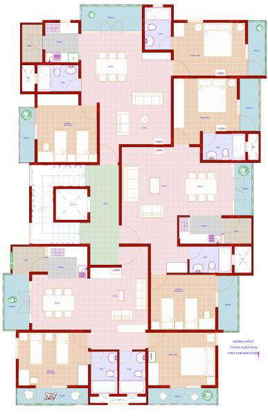 Images for Cluster Plan of Subiksha Construction Woods