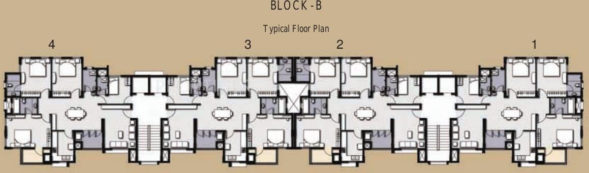 Images for Cluster Plan of Aryan Infrastructure Tamarind Terraces