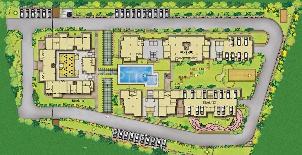 Images for Layout Plan of Aryan Infrastructure Tamarind Terraces