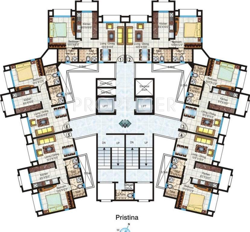 heritage Images for Cluster Plan of Hiranandani Heritage