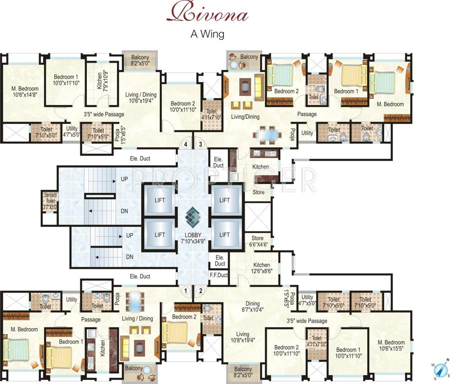 heritage Images for Cluster Plan of Hiranandani Heritage