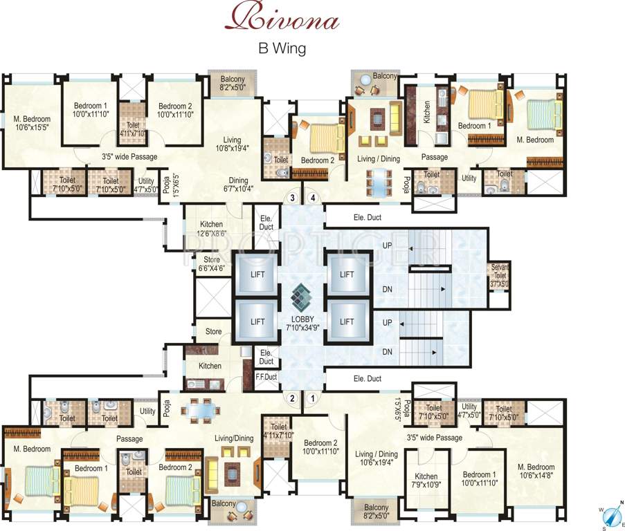 heritage Images for Cluster Plan of Hiranandani Heritage