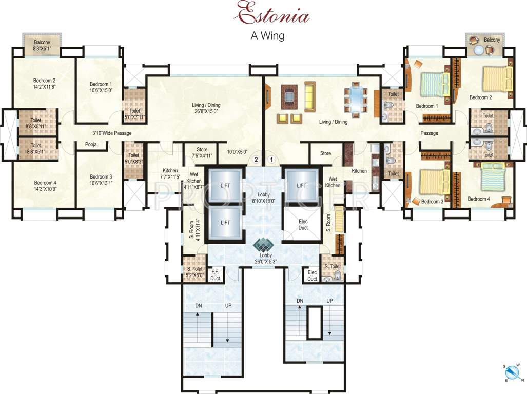 heritage Images for Cluster Plan of Hiranandani Heritage