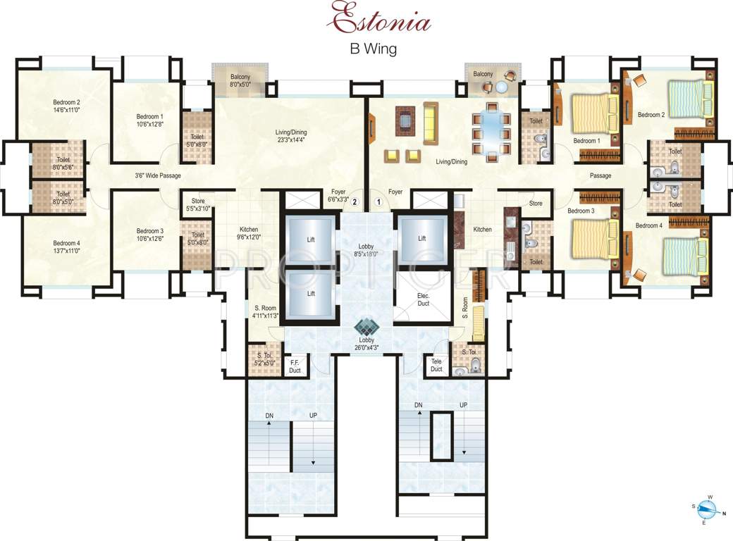 heritage Images for Cluster Plan of Hiranandani Heritage