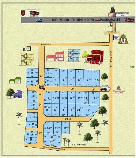 Images for Layout Plan of SPE Mahalakshmi Nagar