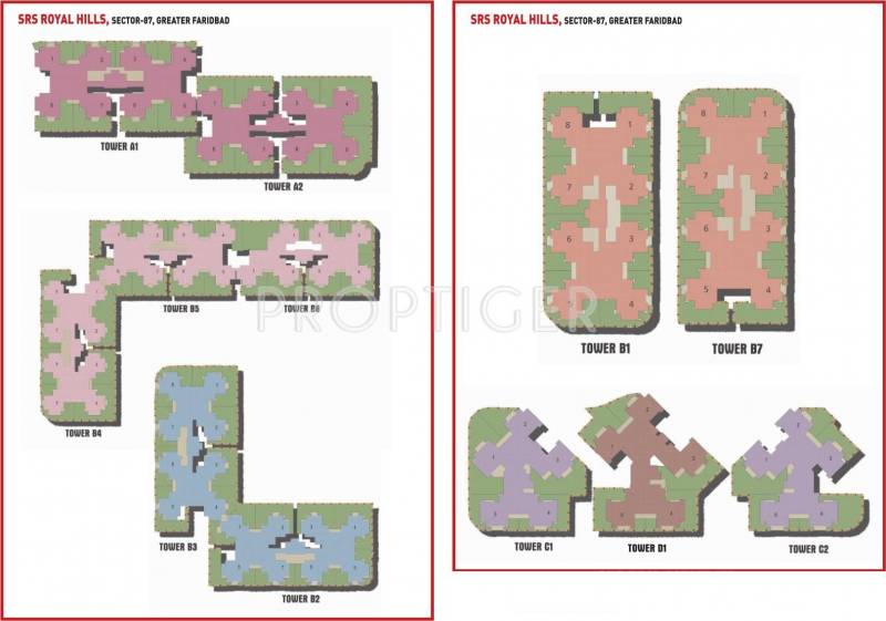 Images for Layout Plan of SRS Group Royal Hills