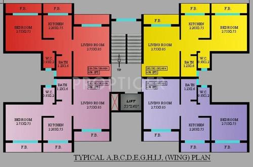  rose-garden Images for Cluster Plan of Triaxis Rose Garden