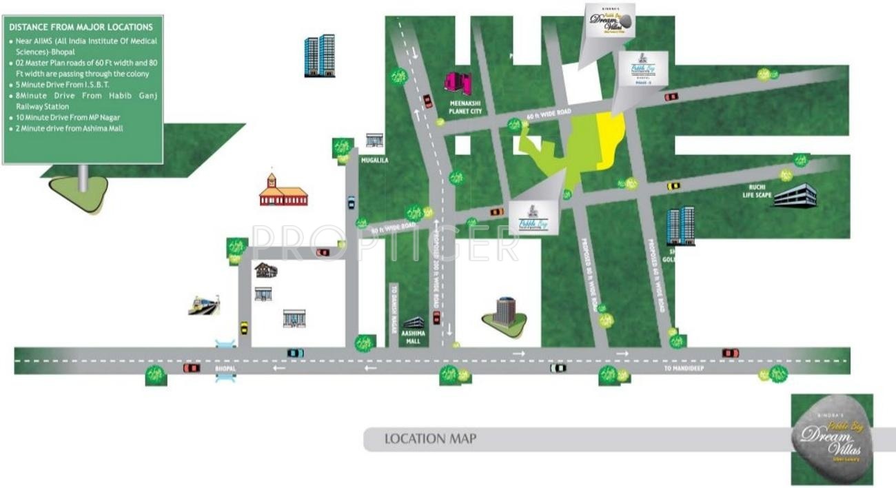 Images for Location Plan of Amrit Pebble Bay Dream Villas