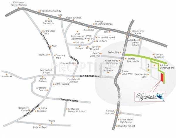 Images for Location Plan of ELV Builders Signature