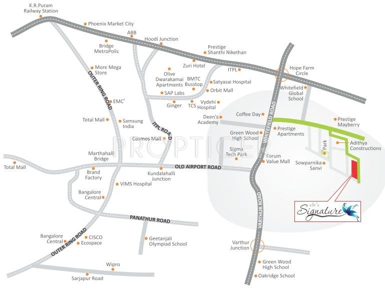 Images for Location Plan of ELV Builders Signature