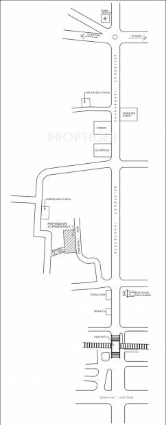 Pasari Group Roopkatha Location Plan