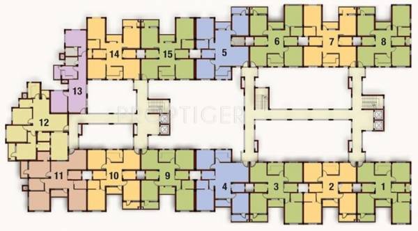Images for Cluster Plan of Aryan Aryanilaya