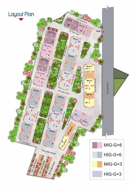  parklands Images for Layout Plan of Soumya Parklands