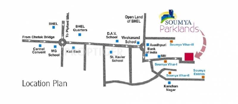  parklands Images for Location Plan of Soumya Parklands