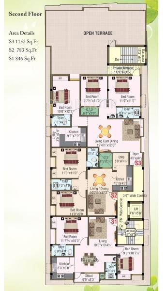 Images for Cluster Plan of Sree Hi Tech Regal Abode